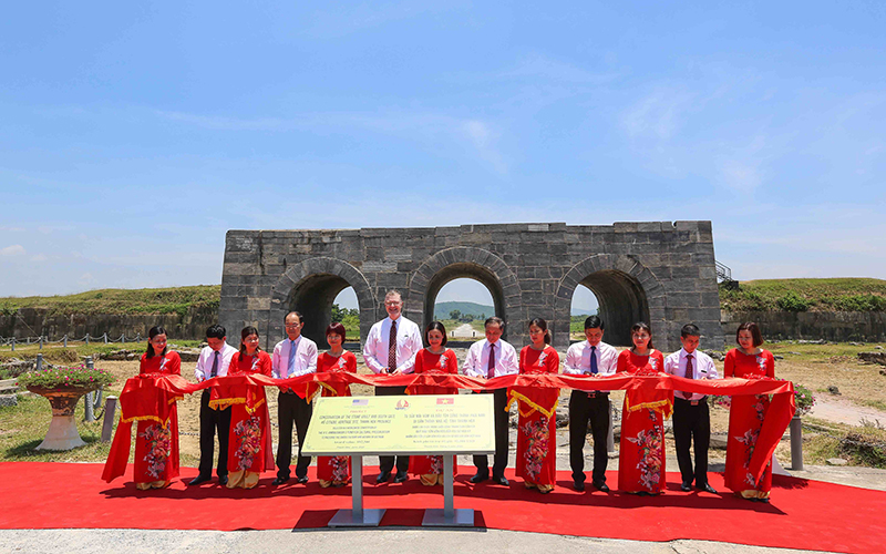 US ambassador announces completion of project to preserve UNESCO heritage site Ho Citadel 