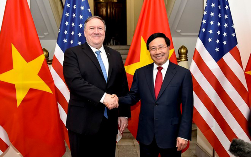 US committed to making US-Vietnam ties “a model of international cooperation and partnership”: Pompeo