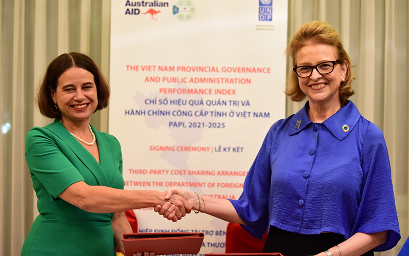 Australia, UNDP continue to help Vietnam improve good governance, citizen participation