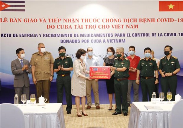 Cuba donates antiviral drug to help Vietnam cure Covid-19 patients