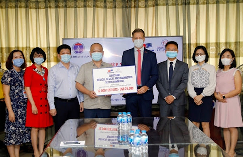 EuroCham members join hands with Vietnam to combat Covid-19