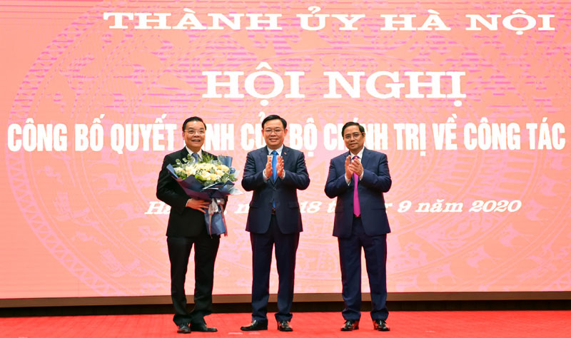 Minister of Science and Technology named Deputy Party Chief of Hanoi