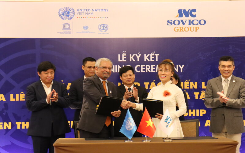 UN and SOVICO help develop Hanoi into creative city