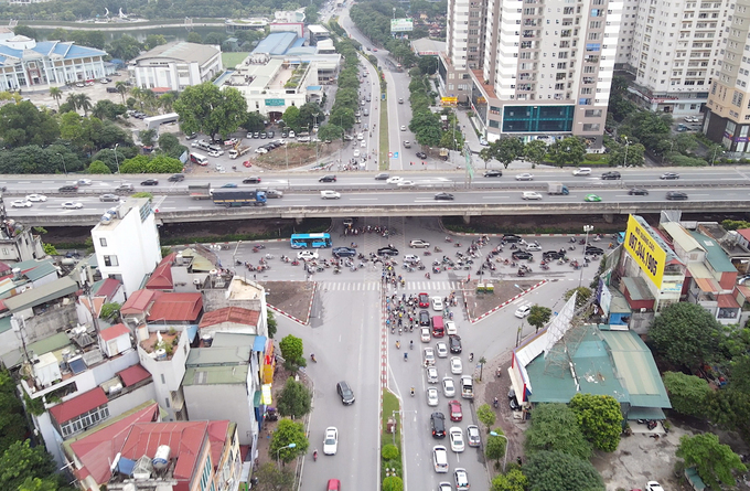 Hanoi kicked off tunnel construction at busy intersection