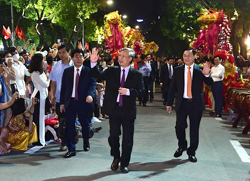 Ceremony held to mark 1,010th founding anniversary of Hanoi