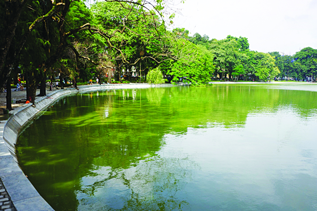 Hanoi’s iconic lake gets facelift