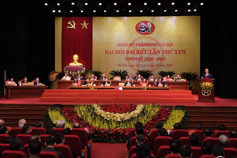 Hanoi 17th Party Congress targets 3 breakthroughs for development till 2025