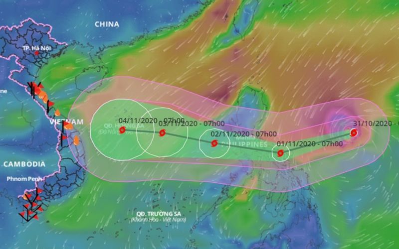 Storm Goni forecast to dump further rains in central Vietnam