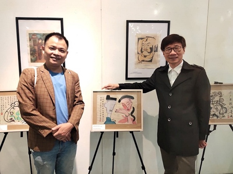 Exhibition “Paintings on Tale of Kieu” underway in Hanoi