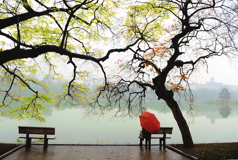 Hoan Kiem lake - the heart of Hanoi