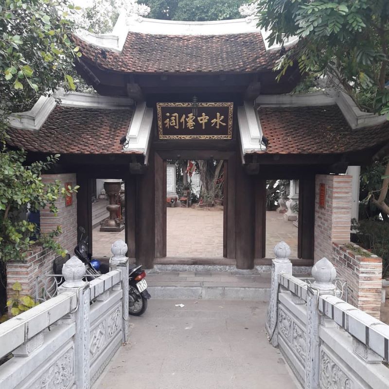 Thuy Trung Tien Temple – a spiritual destination of Hanoi