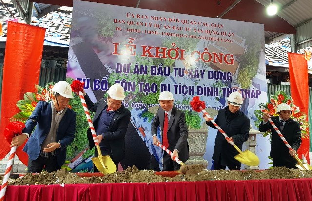 Tho Thap Temple restoration and embellishment project kicked off 