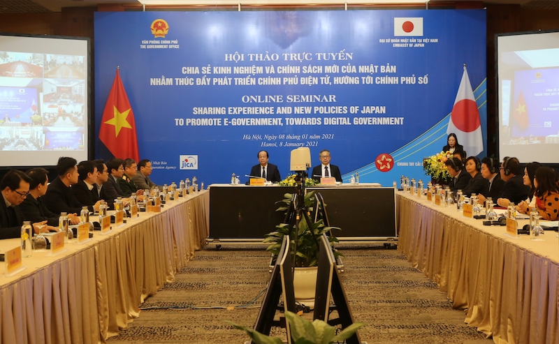 Vietnam, Japan share experiences on digital government