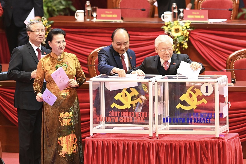 Communist Party of Vietnam names leaders for next five years 