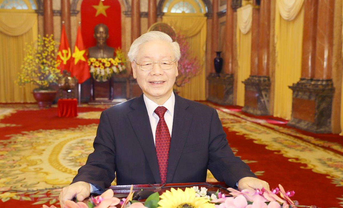 Top leader’s greetings on the Year of the Buffalo