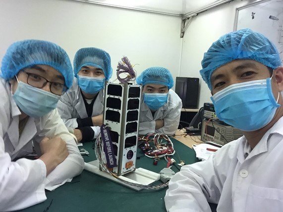 Vietnam-made satellite passes final quality test in Japan before launch