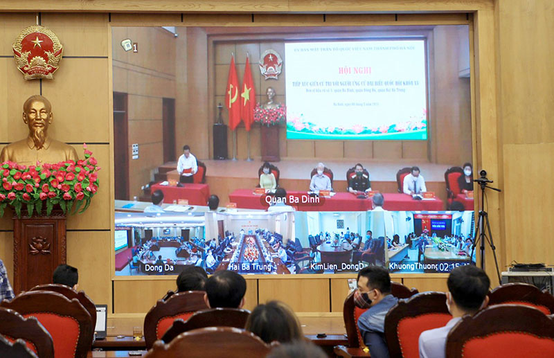 Hanoi’s candidates for upcoming general elections turn to online electioneering  