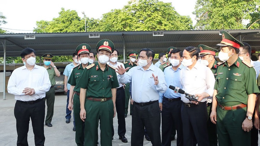 MAY 29: Vietnam rushes to vaccinate workers in Bac Giang epicenter 