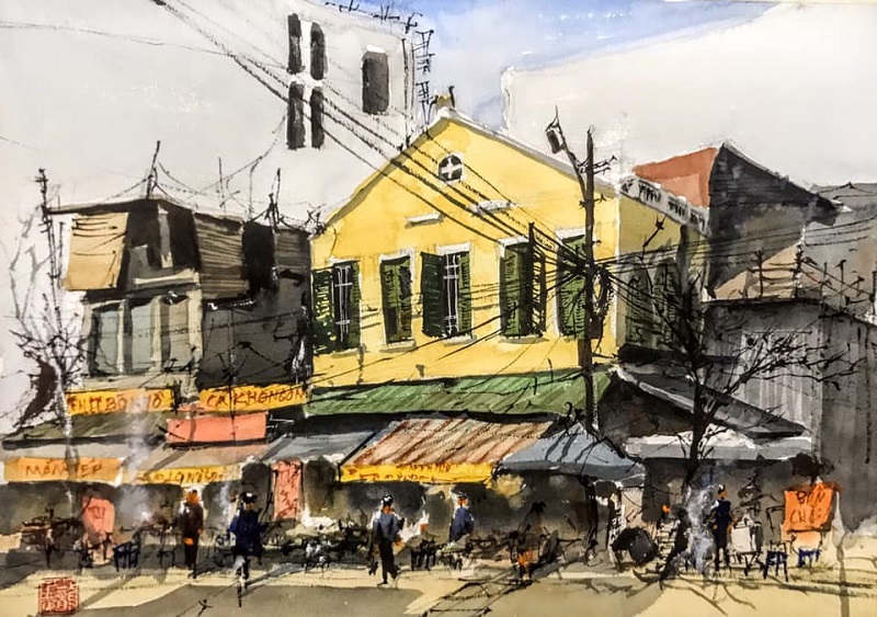 Enduring love to Hanoi’s sketching