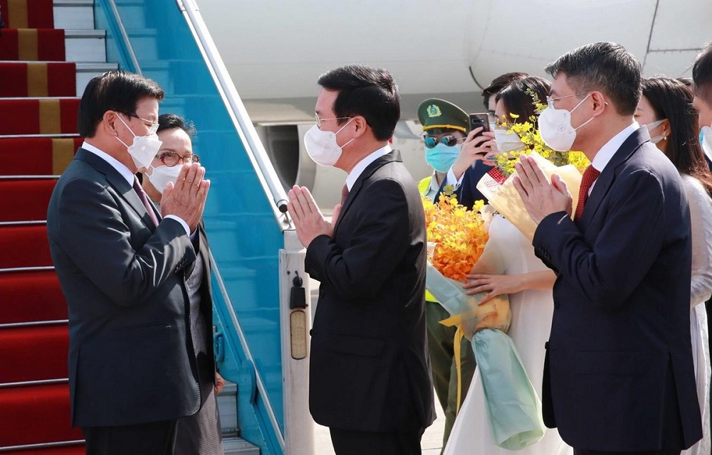 Lao President visits Vietnam to cement friendship