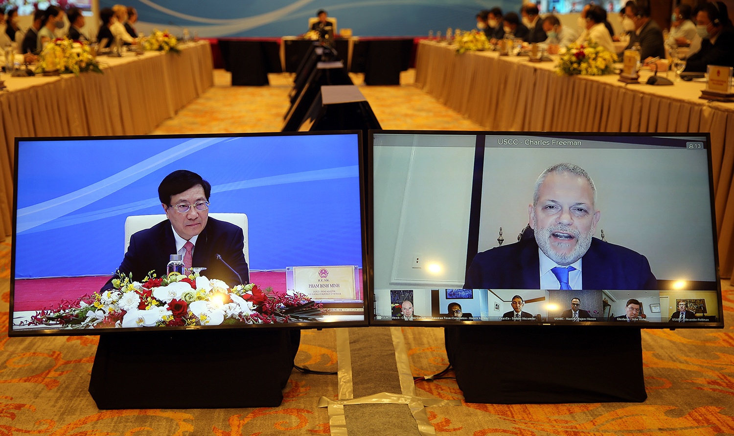 US business community helps facilitate bilateral economic cooperation: Vietnam Deputy PM