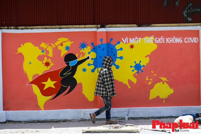 Hanoi to adorn streets with mural-paintings on Covid-19 prevention