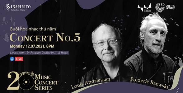 Music of the 20th century - Concert No5 to perform online