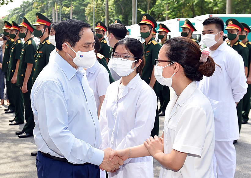 JULY 10: Vietnam starts mass Covid-19 vaccination rollout