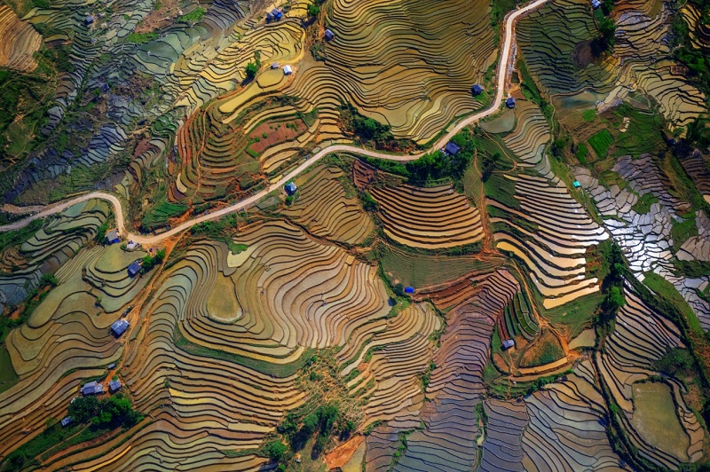 Breathtaking Vietnamese beautiful landscapes through bird-eye view photos