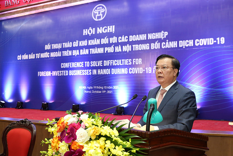 Hanoi initiates dialogue to support foreign businesses amid Covid-19 pandemic