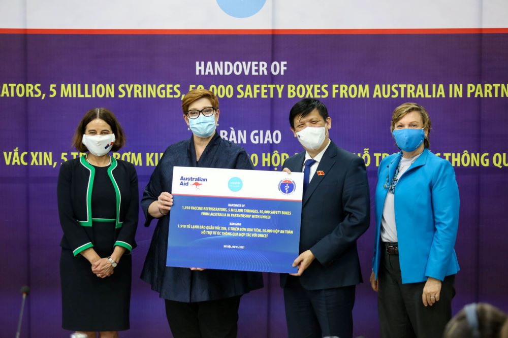 Australia intensifies Covid relief to Vietnam 