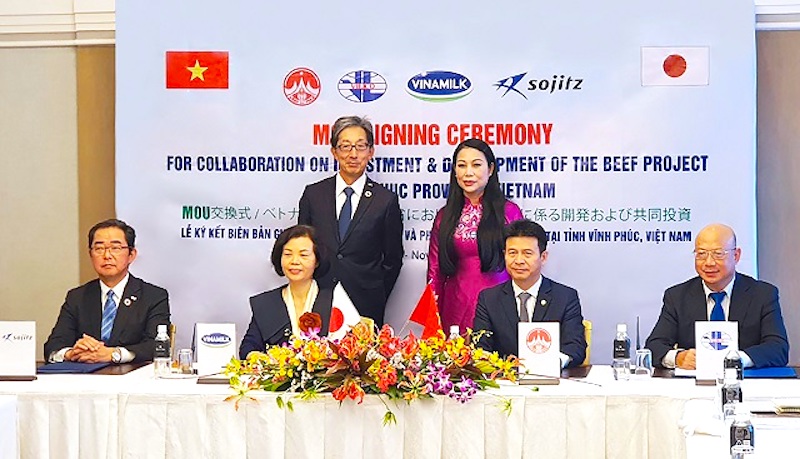 Sojitz, Vinamilk to invest in $500-million beef project in Vietnam