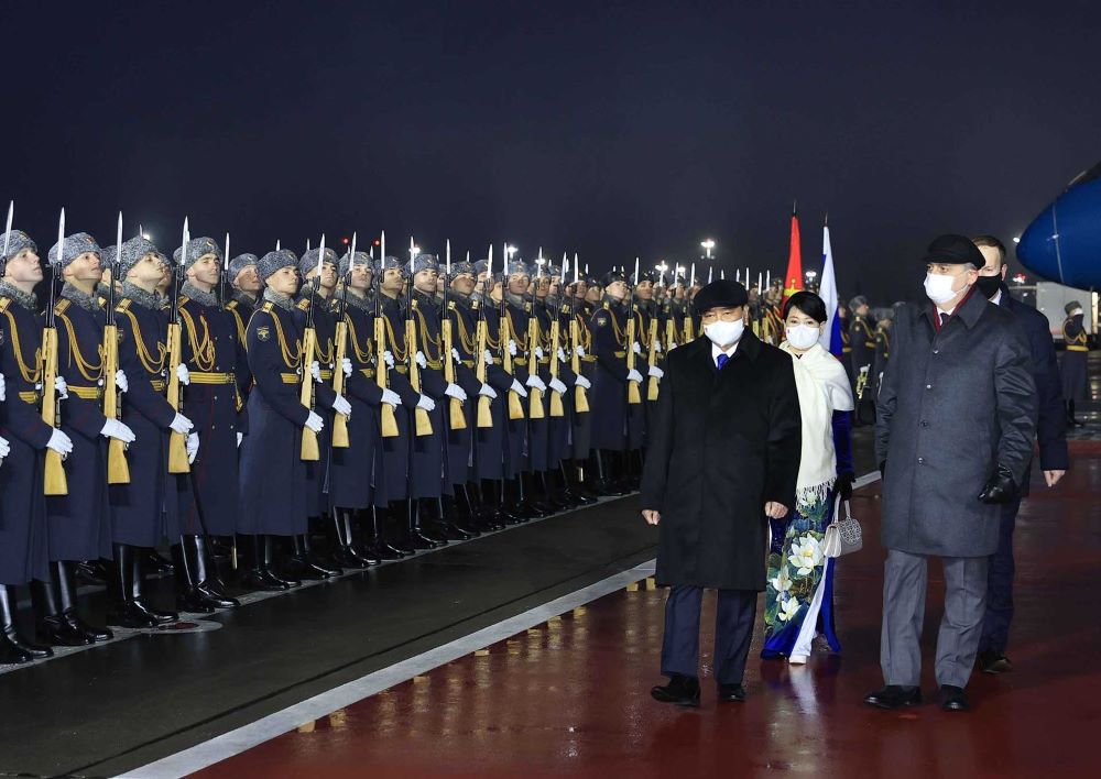 Vietnamese President arrives in Moscow, affirming 70-year special ties with Russia