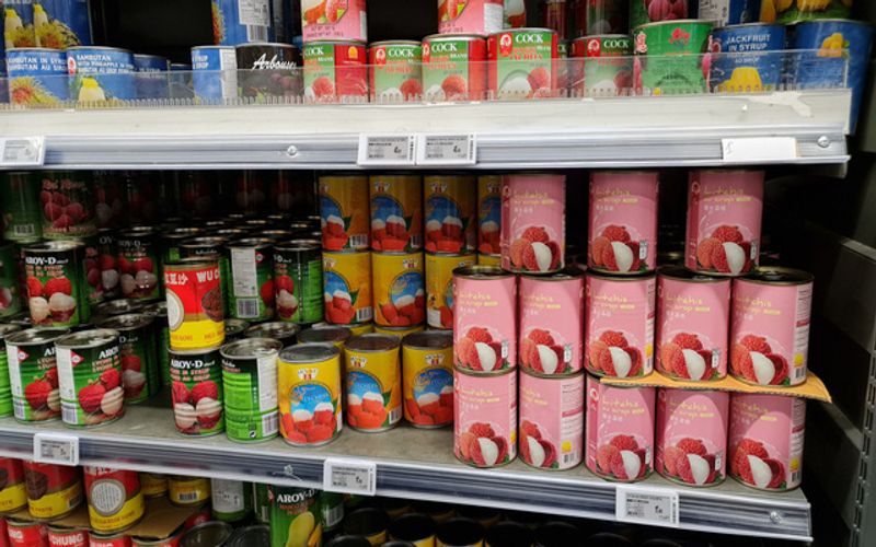 Vietnamese canned lychees hit shelves in French supermarkets 