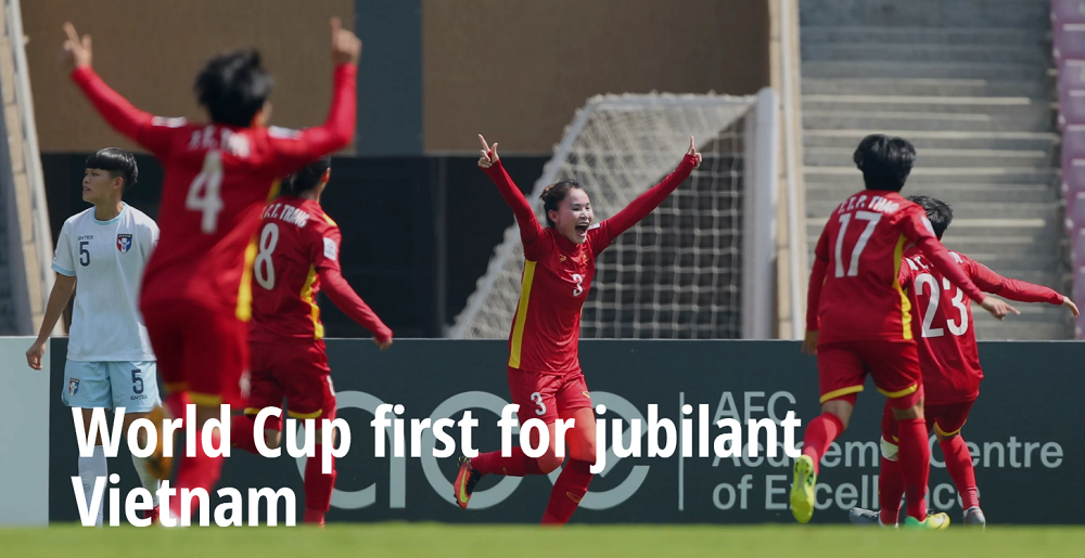 Vietnam book place in Women World Cup for first time 