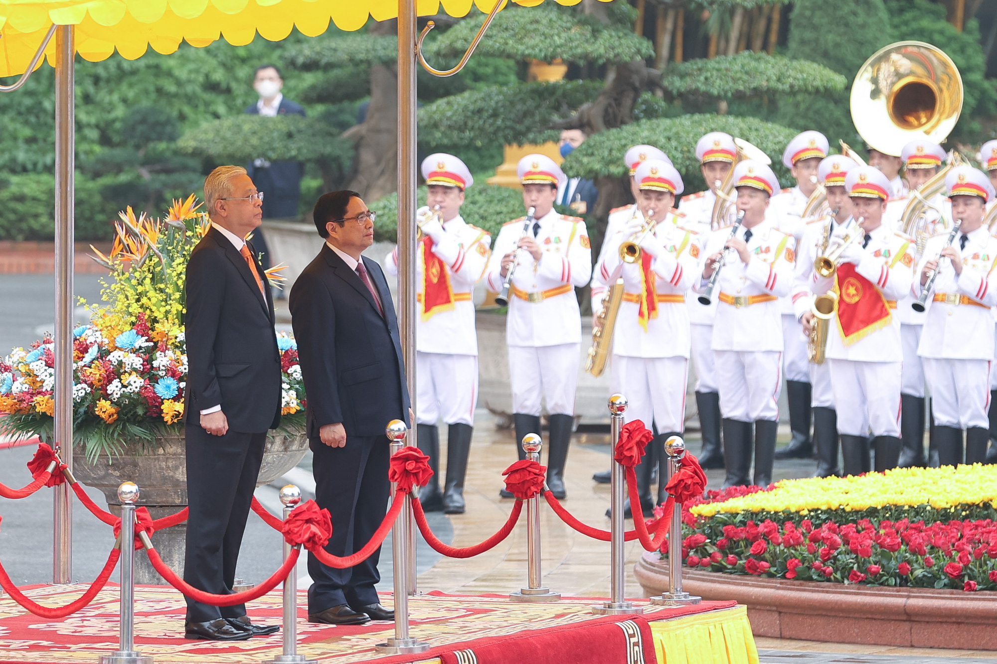 Malaysia Prime Minister welcomed in Vietnam 