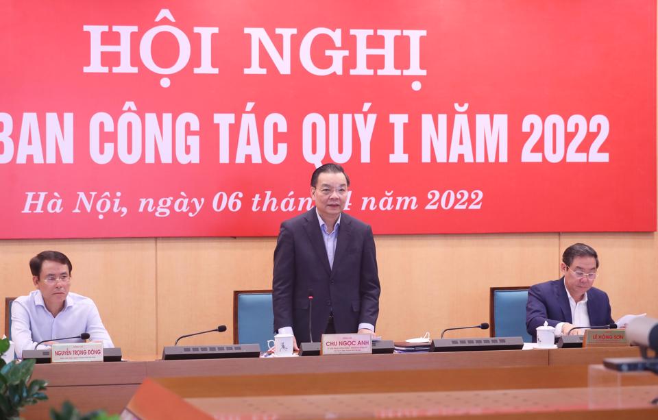 Hanoi's Mayor calls for acceleration of socio-economic recovery