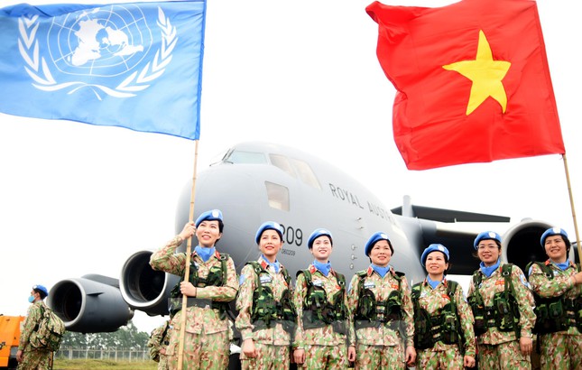 How Vietnam contributes to UN peacekeeping missions over eight years?