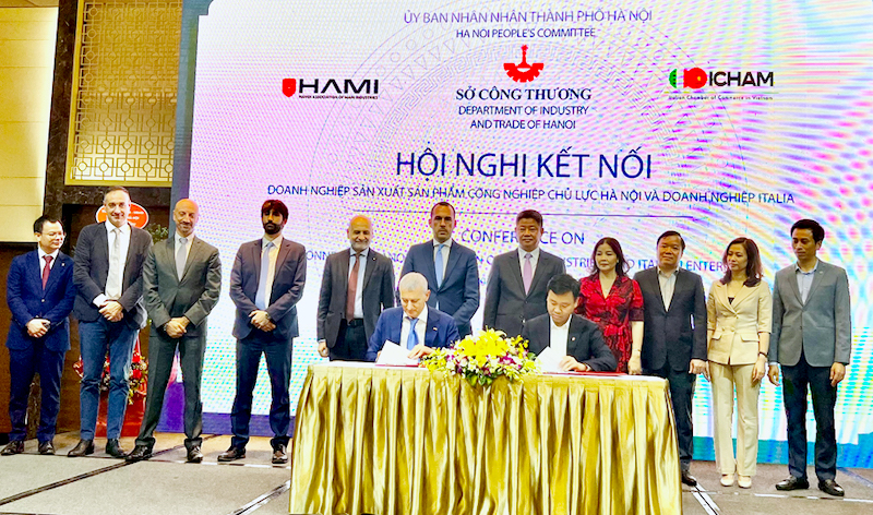 Hanoi bolsters joint venture between local and Italian enterprises