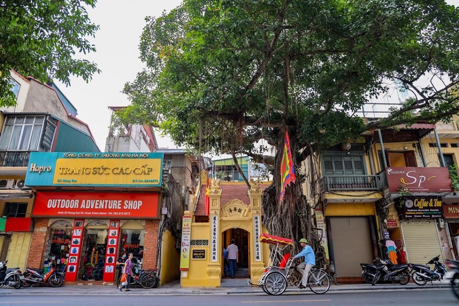 Unique architecture of Co Vu Communal House in Hanoi