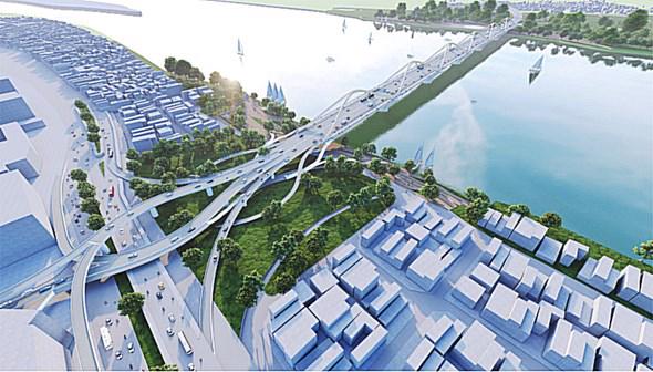 Design of Tran Hung Dao Bridge approved