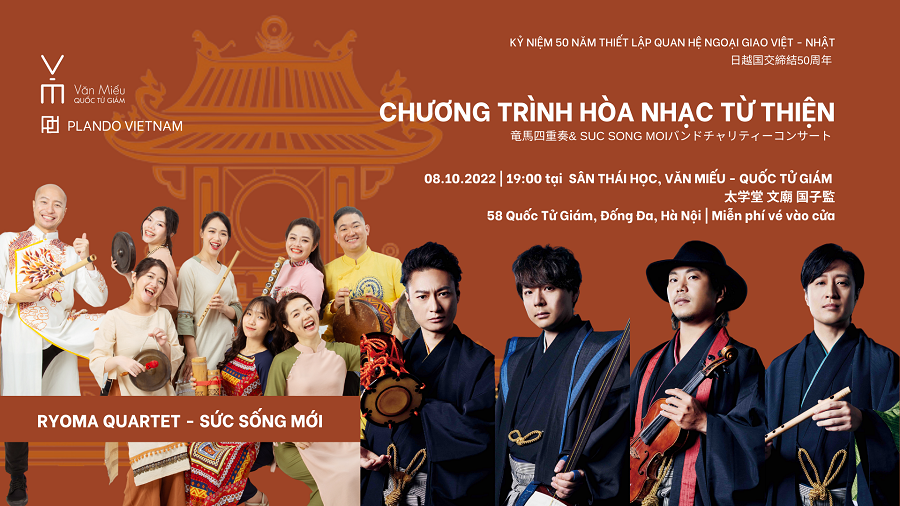 Vietnam - Japan Charity Concert to hit stage tonight