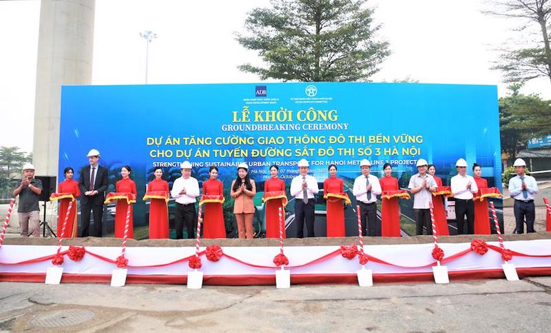 Hanoi Metro Line 3 Sustainable Urban Transport Reinforcement Project kicked off