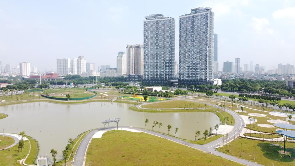 Another modern park opened in Hanoi