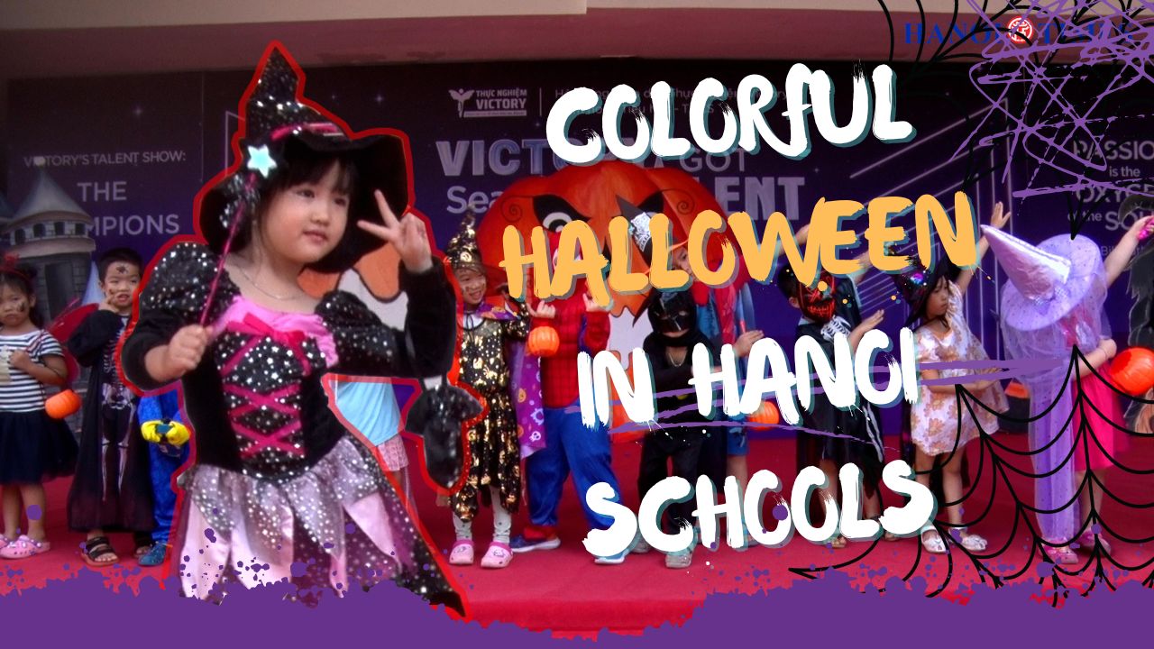 Colorful Halloween in Hanoi schools