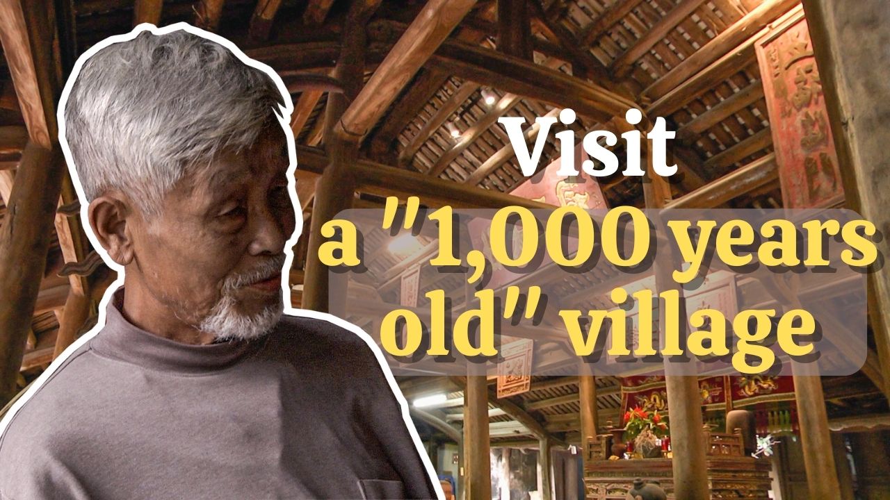 Visit a 400-year-old village within the heart of Hanoi