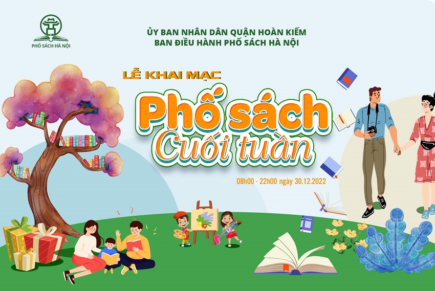 Weekend Book Street to enrich reading culture in Hanoi