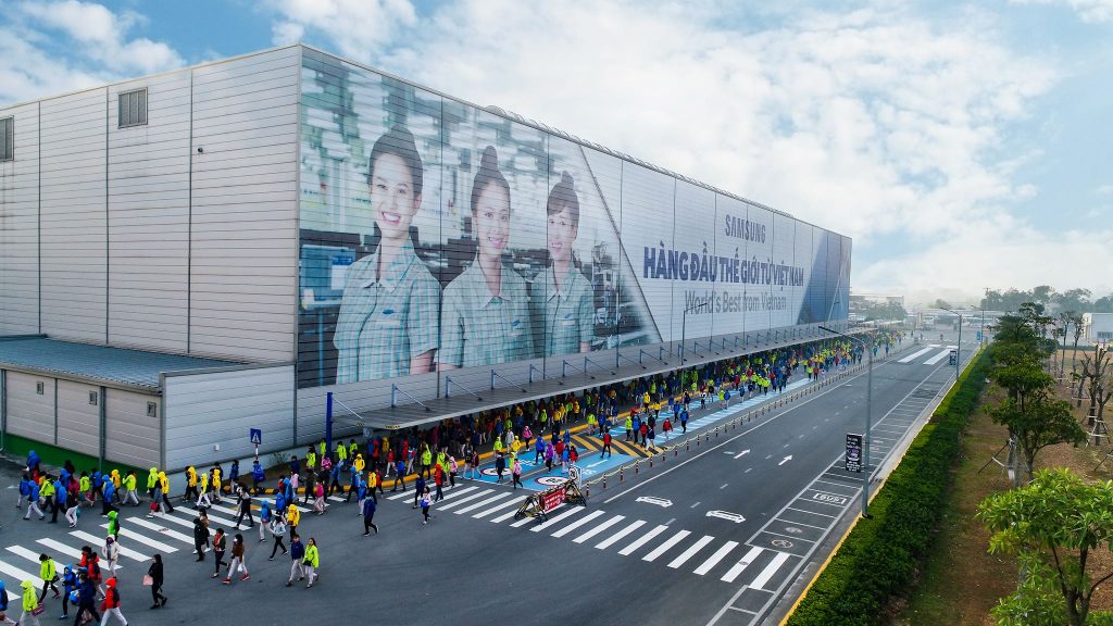 Samsung factories in Vietnam generate over US$70 billion in sales by 2022