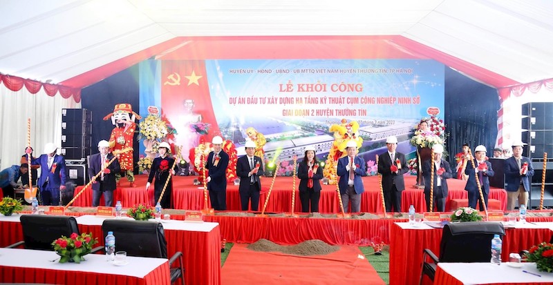 Hanoi kicks off work on Ninh So-Phase 2 industrial cluster 