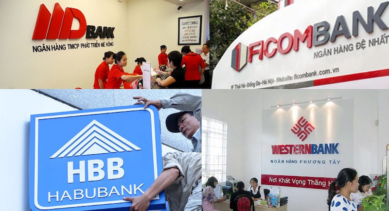 Vietnamese banks that 'disappear' from the market